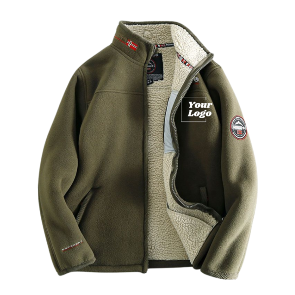 Double-Sided Polar Fleece Jacket - Image 2