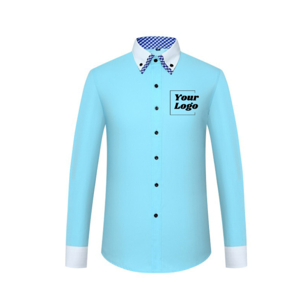 Double-Layer Collar Long-Sleeve - Image 3