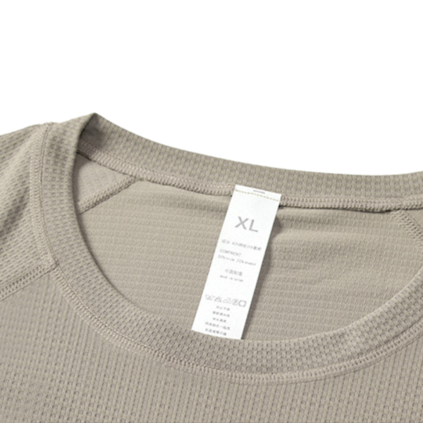 Quick-Dry Breathable Ice Silk Long-Sleeve T-Shirt for Men 100% Nylon - Image 7