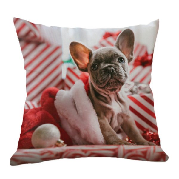 Celebrate the Holidays with a Custom Christmas Throw Pillow Case Featuring Your Pet - Image 15