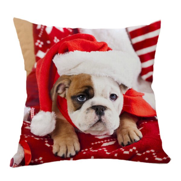 Celebrate the Holidays with a Custom Christmas Throw Pillow Case Featuring Your Pet - Image 11