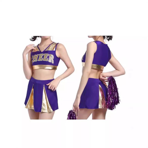 Two-piece Women's Cheer leaders uniform - Image 3