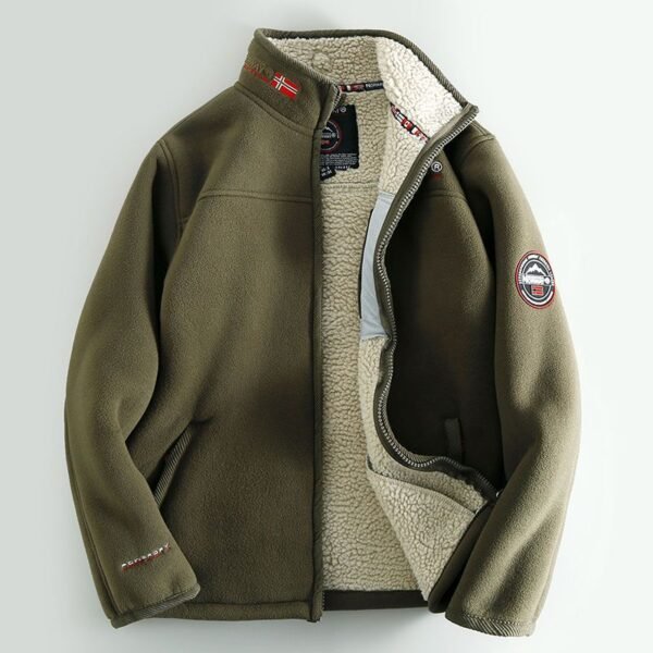 Double-Sided Polar Fleece Jacket - Image 7