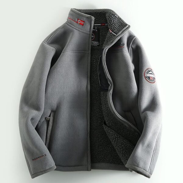 Double-Sided Polar Fleece Jacket - Image 8